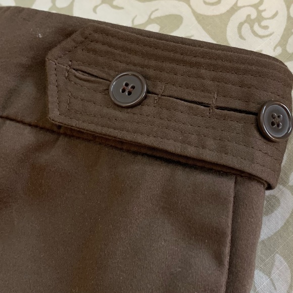 Willi Smith, Walking Shorts -Size 8 -Brown -Casual WorkWear Timeless Att… - Picture 3 of 9